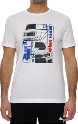 Picture of Puma Puma BMW Motorsport Graphic Tee 531194-02 białe S