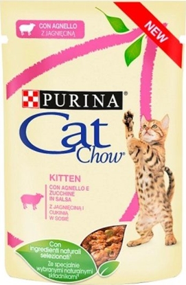 Attēls no Purina Purina Cat Chow Kitten Jagnięcina saszetka 85g