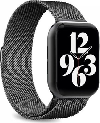 Picture of Puro Pasek ze stali nierdzewnej Puro Milanese Magnetic Band Apple Watch 38/40 mm (czarny)