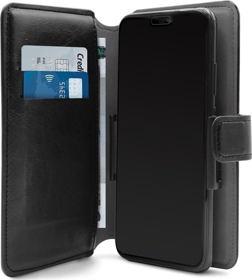 Picture of Puro PURO Universal Wallet - Uniwersalne etui obrotowe 360 z kieszeniami na karty, rozmiar XL (czarny)