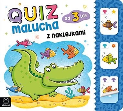 Attēls no Quiz malucha z naklejkami od 3 lat