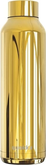 Изображение Quokka Quokka Solid - Butelka termiczna ze stali nierdzewnej 630 ml (Sleek Gold)