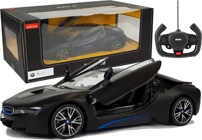 Picture of Rastar Auto R/C BMW i8 Rastar 1:14 Czarny Drzwi Automatyczne