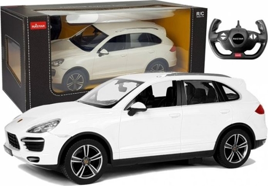 Picture of Rastar Auto R/C Porsche Cayenne Rastar 1:14 Białe () - 1609609