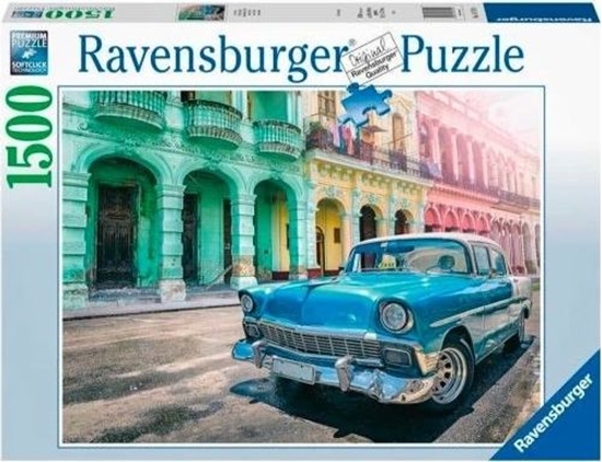 Picture of Ravensburger Puzzle 1500el Auta Kuby 167104 RAVENSBURGER