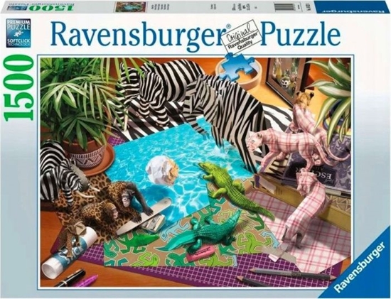 Picture of Ravensburger Puzzle 1500el Przygoda z origami 168224 RAVENSBURGER