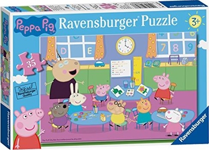 Picture of Ravensburger Puzzle Zabawa w klasie Świnka Peppa