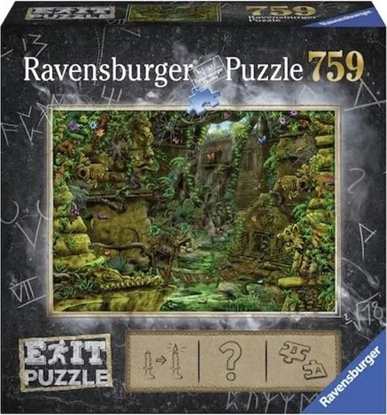 Attēls no Ravensburger Ravensburger Puzzle Exit Gra Świątynia w Ankor 759el. uniwersalny