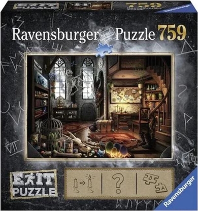 Изображение Ravensburger Ravensburger Puzzle Exit Gra Tajemniczy Pokój 759 el. uniwersalny