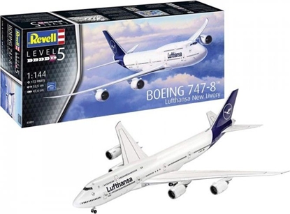 Изображение Revell Model plastikowy Boeing 747-8 Lufthansa nowy