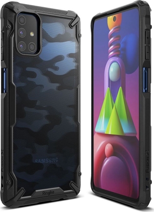 Attēls no Ringke RINGKE FUSION X GALAXY M51 CAMO BLACK