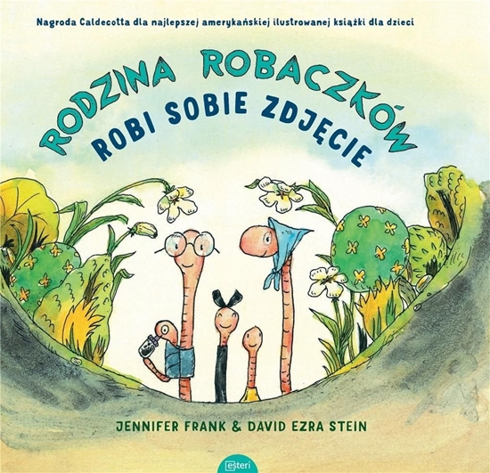 Picture of Rodzina Robaczków robi sobie zdjęcie