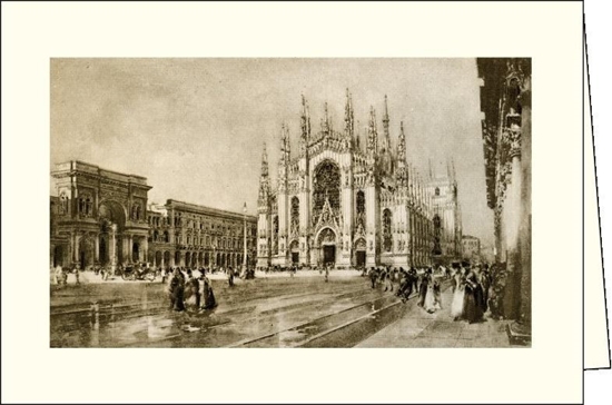 Picture of Rossi Karnet z kopertą ITW 014 Milano Piazza del Duomo