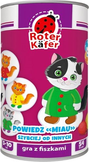 Изображение Roter Kafer GRA EDUKACYJNA Z FISZKAMI POWIEDZ MIAU SZYBCIEJ OD INNYCH RK1010-03