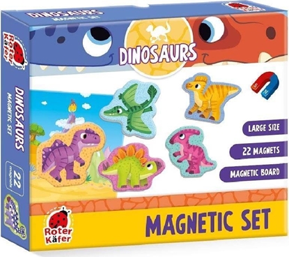 Attēls no Roter Kafer Magnetic set: Dinosaurs