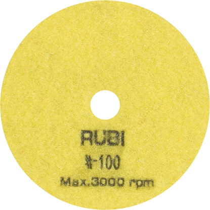 Изображение Rubi Dysk polerski na sucho granulacja 100 100mm (62971)
