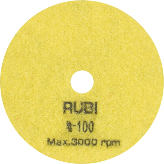 Picture of Rubi Dysk polerski na sucho granulacja 100 100mm (62971)