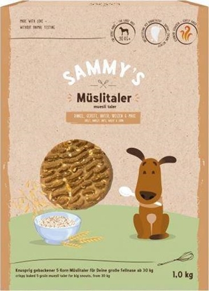 Изображение Sammys Sammy's Muesli Taler Ciasteczka Dla Psa 1kg