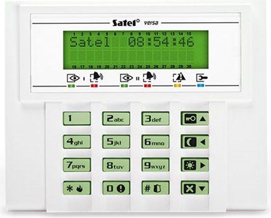 Picture of Satel Zestaw płyta główna VERSA 5, manipulator VERSA-LCD-GR, obudowa OPU-4 P (VERSA 5-KLCD)