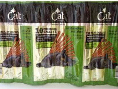 Picture of SATURN PETFOOD CAT BON KOT KABANOS 10x5g ŁOSOŚ+SOLA