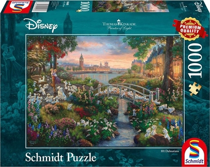 Attēls no Schmidt Spiele Puzzle 1000 101 dalmatyńczyków (Disney) G3