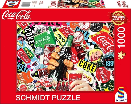 Picture of Schmidt Spiele Puzzle PQ 1000 Coca-Cola Reklama G3