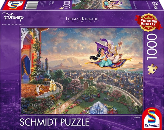 Изображение Schmidt Spiele Puzzle PQ 1000 Thomas Kinkade Aladyn (Disney) G3