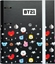 Picture of Segregator Line Friends Line Friends BT21 - Segregator pierścieniowy do przechowywania dokumentów z gumką (4 pierścienie)