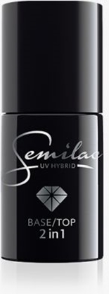 Picture of Semilac UV Hybrid Base/Top baza i top do lakieru hybrydowego 7ml