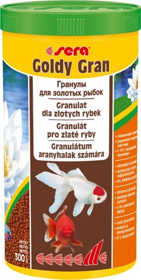 Picture of Sera Goldy Gran Nature 1000 ml, granulat - pokarm dla złotych rybek