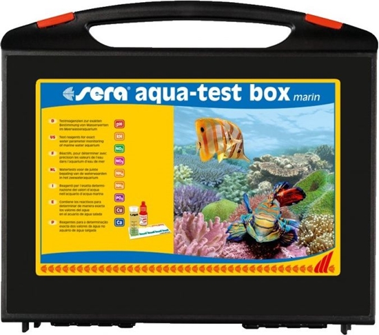 Изображение Sera Walizka z testami aqua-test box marin (+ Ca)