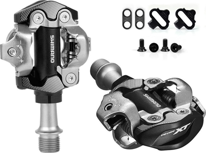 Attēls no Shimano Pedały SPD Shimano XT PD­M8100 z blokami uniwersalny