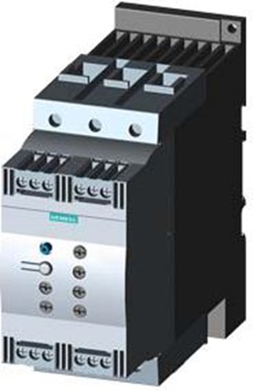 Изображение Siemens Softstart 3-fazowy 200-480VAC 106A 55kW/400V Uc=110-230V AC/DC S3 (3RW4047-1BB14)