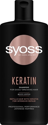 Picture of Syoss Keratin Szampon wygładzający do włosów łamliwych