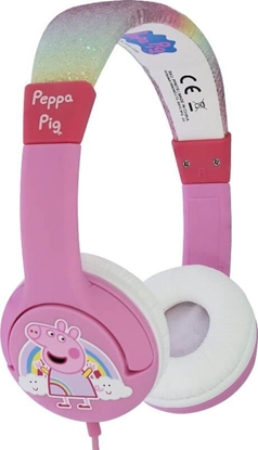 Picture of Słuchawki OTL Kids Peppa Pig Glitter Rainbow