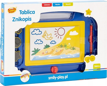 Picture of Smily Play Tablica znikopis niebieska