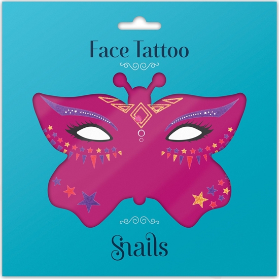 Изображение Snails Snails, Naklejka na twarz dla dzieci, Face Tattoo - Fairy Dust