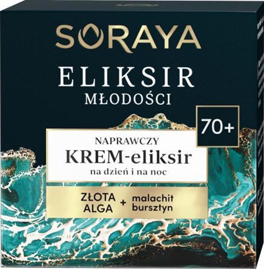 Изображение Soraya Eliksir Młodości 70+ Naprawczy krem-eliksir na dzień i noc 50ml