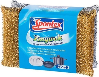 Attēls no Spontex Zmywak do powierzchni delik. 2szt 70288