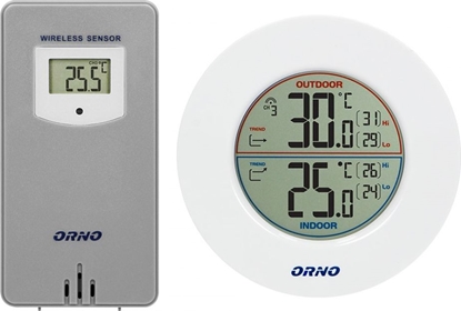 Изображение Stacja pogodowa Orno biała (OR-SP-3100/W-G)