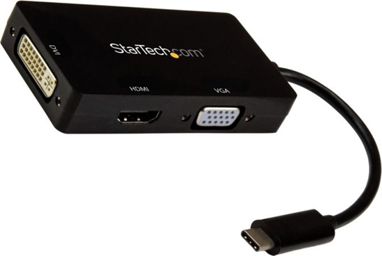 Изображение Stacja/replikator StarTech USB-C (CDPVGDVHDBP)