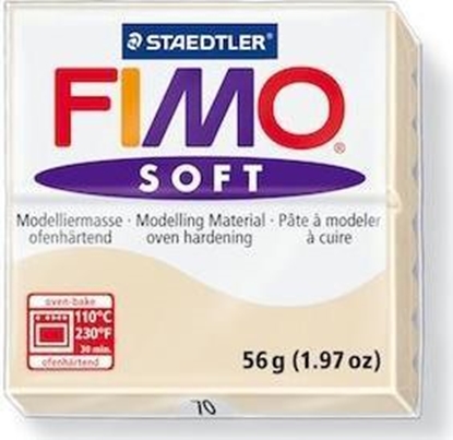 Attēls no Staedtler Masa Fimo Soft 56g 70 piaskowy (185283)