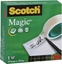 Attēls no Staples SCOTCH Taśma klejąca MAGIC matowa w pudełku 810, 19mmx10m