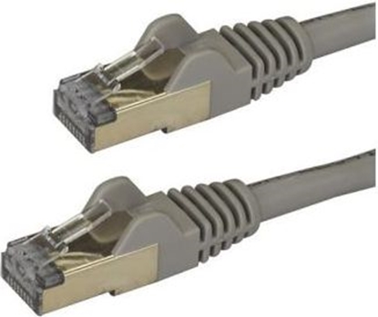 Attēls no StarTech Patchcord CAT6A, STP, 3m, szary (6ASPAT3MGR)