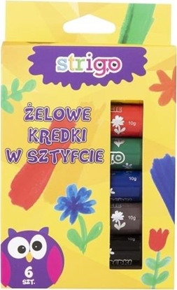 Изображение Strigo Kredki żelowe 6szt STRIGO