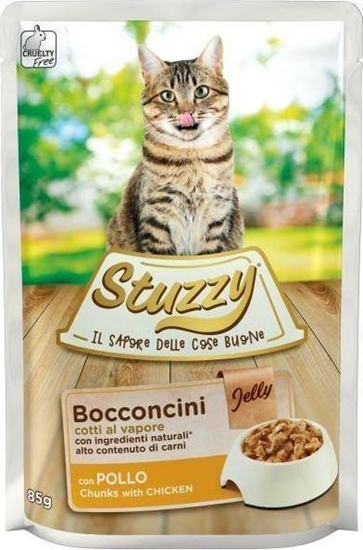 Picture of Stuzzy STUZZY KOT sasz.85g BOCCONCINI KURA żel /24