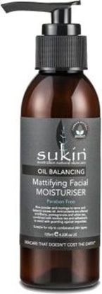 Attēls no Sukin Oil Balancing Matująco- normalizujący krem do twarzy z aktywnym węglem 125ml