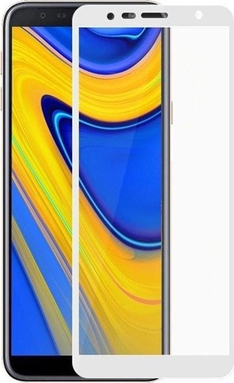 Изображение SzkŁo Hartowane 5d Samsung Galaxy J4 Plus 2018 BiaŁe