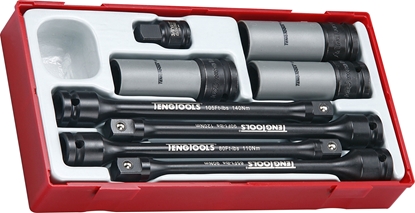 Изображение Teng Tools 8-elementowy zestaw trzonów skrętnych Teng Tools TTTS08