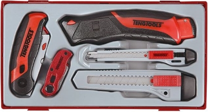 Изображение Teng Tools Zestaw noży z ostrzami wymiennymi 40szt. TTK40( 174480103)